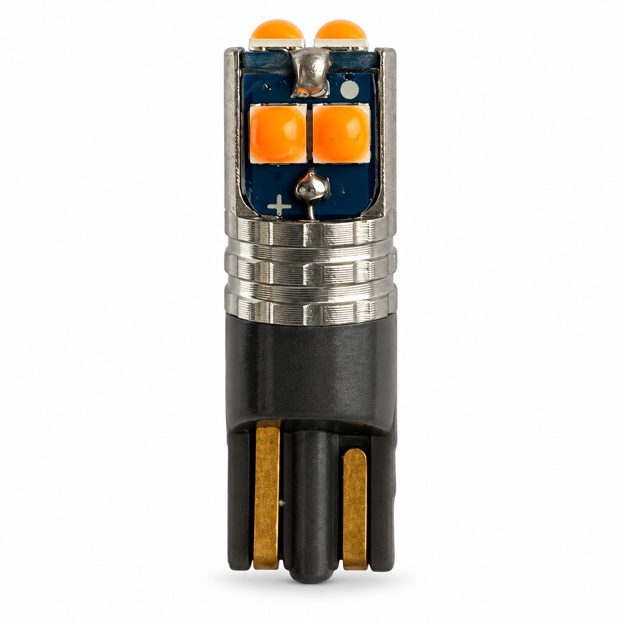 T10 6 CHIP LED AMBAR (W5W)