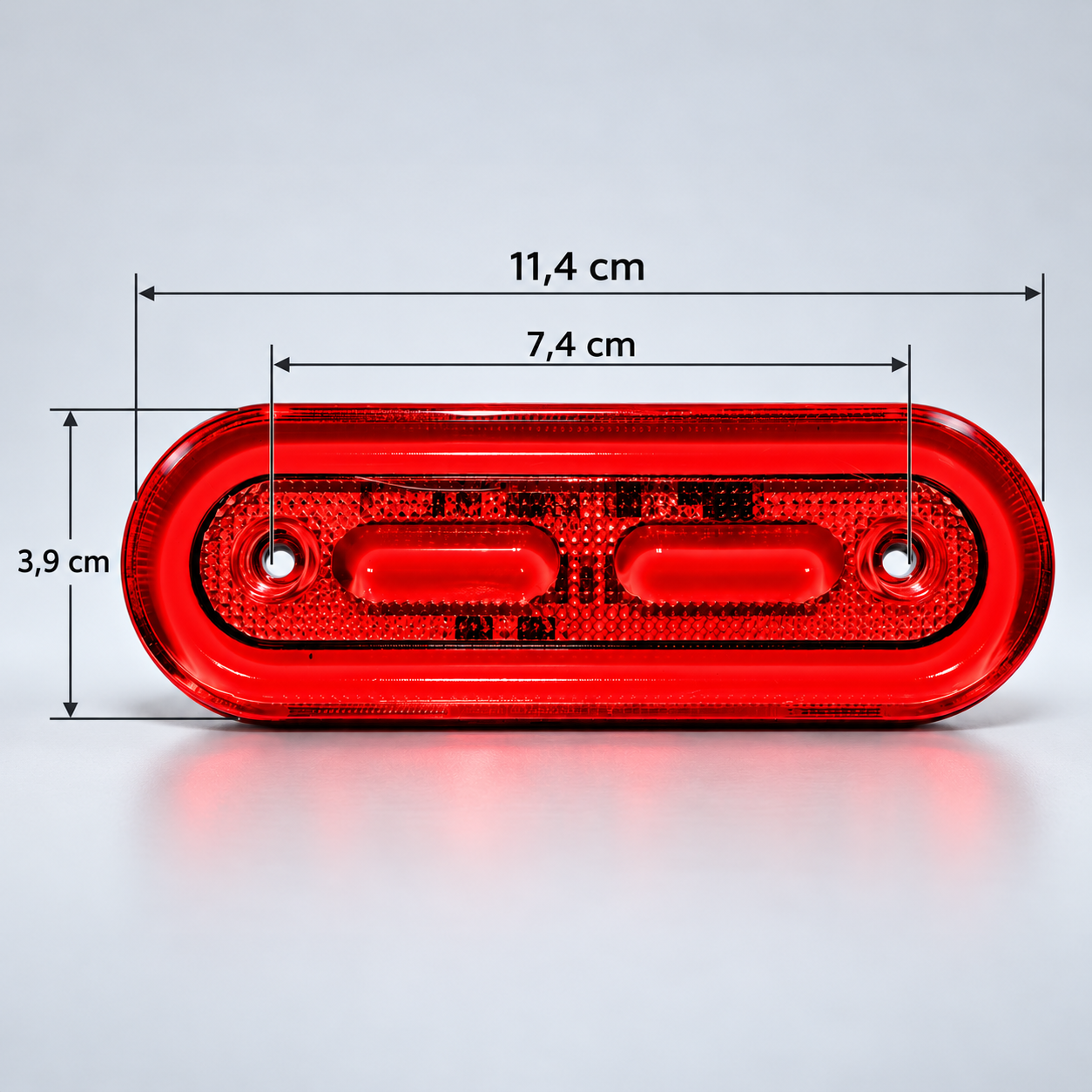 COB TRUCK OVALADO ROJO