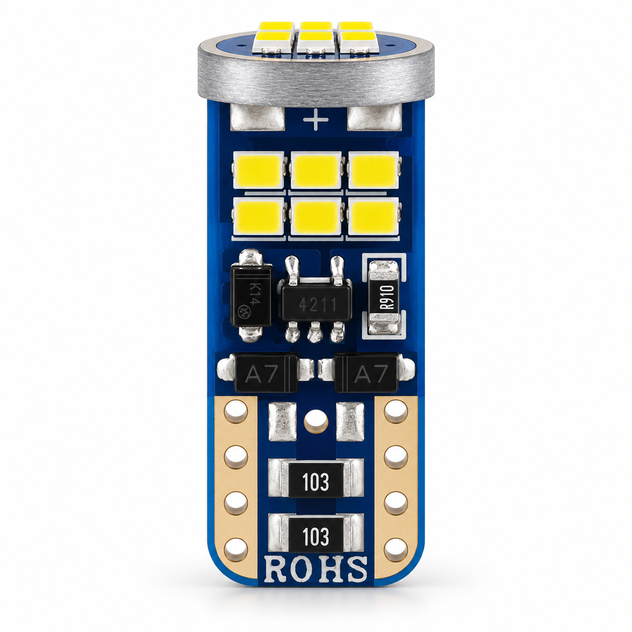 T10 18 LED BLANCO