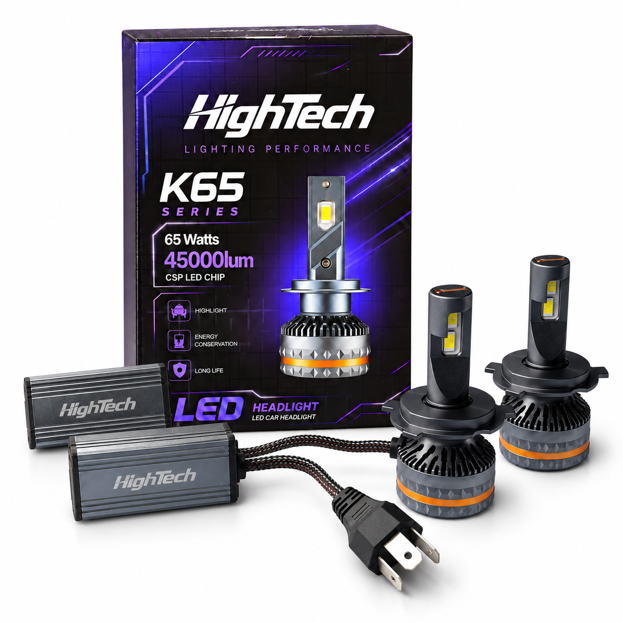 KIT LED CSP HIGHTECH K65 H4