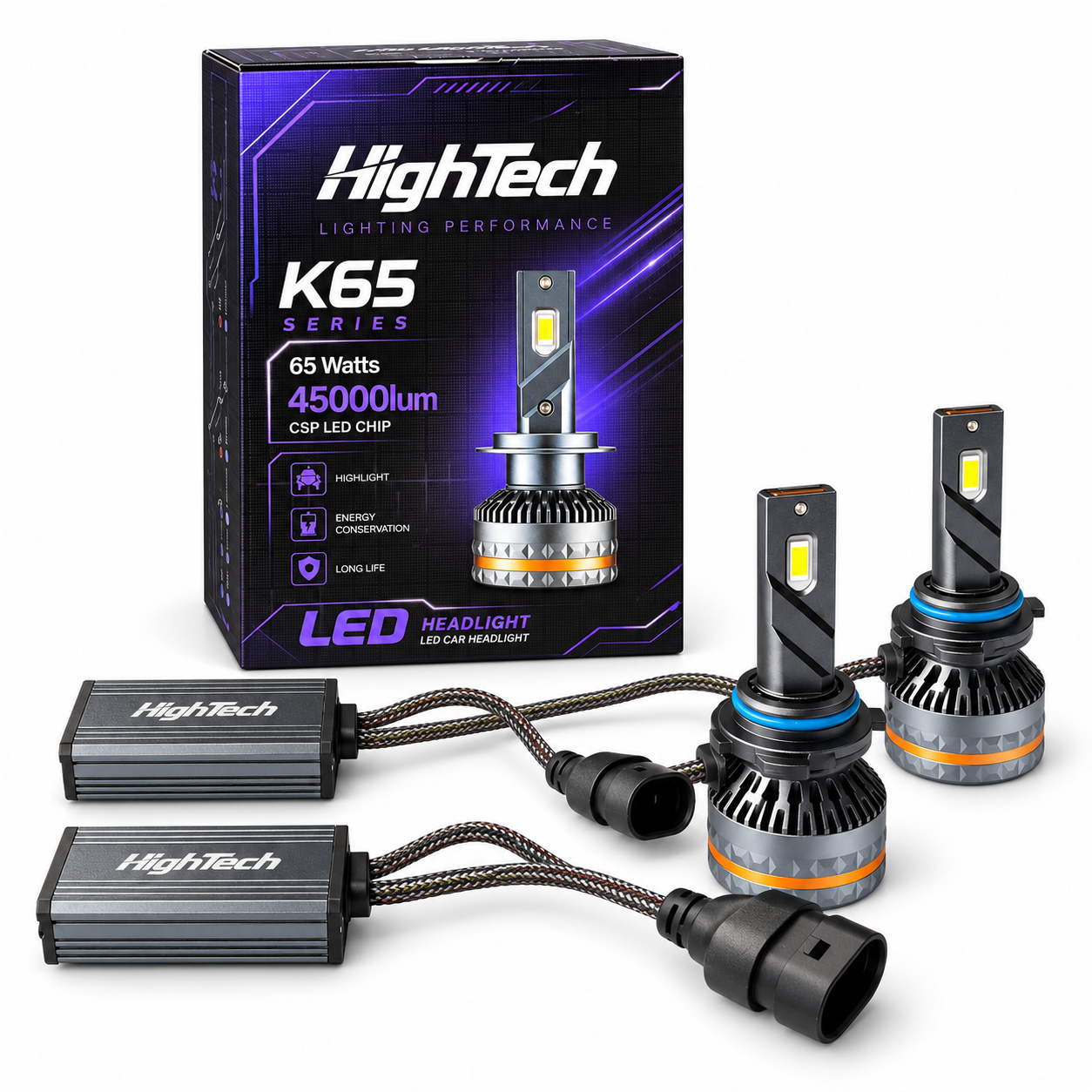 KIT LED CSP HIGHTECH K65 (9006 HB4)