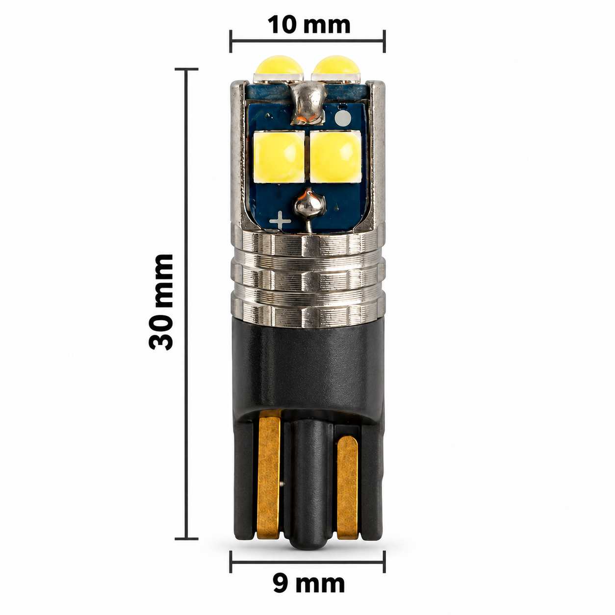 T10 6 CHIP LED BLANCO (W5W)